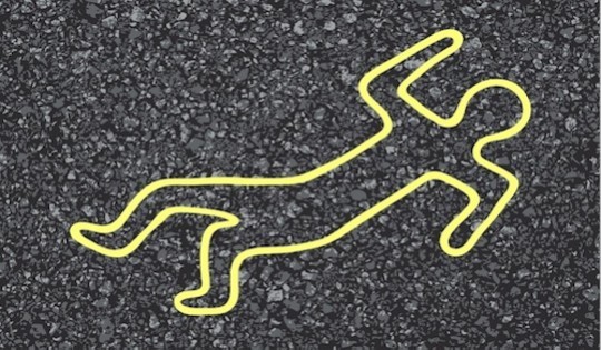 dead body outline