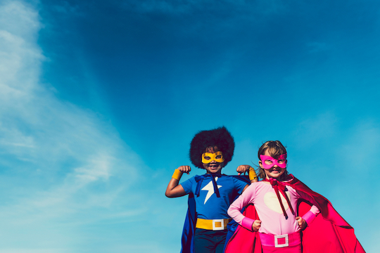 superhero children